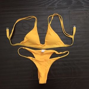 Yellow swim suit (never worn)